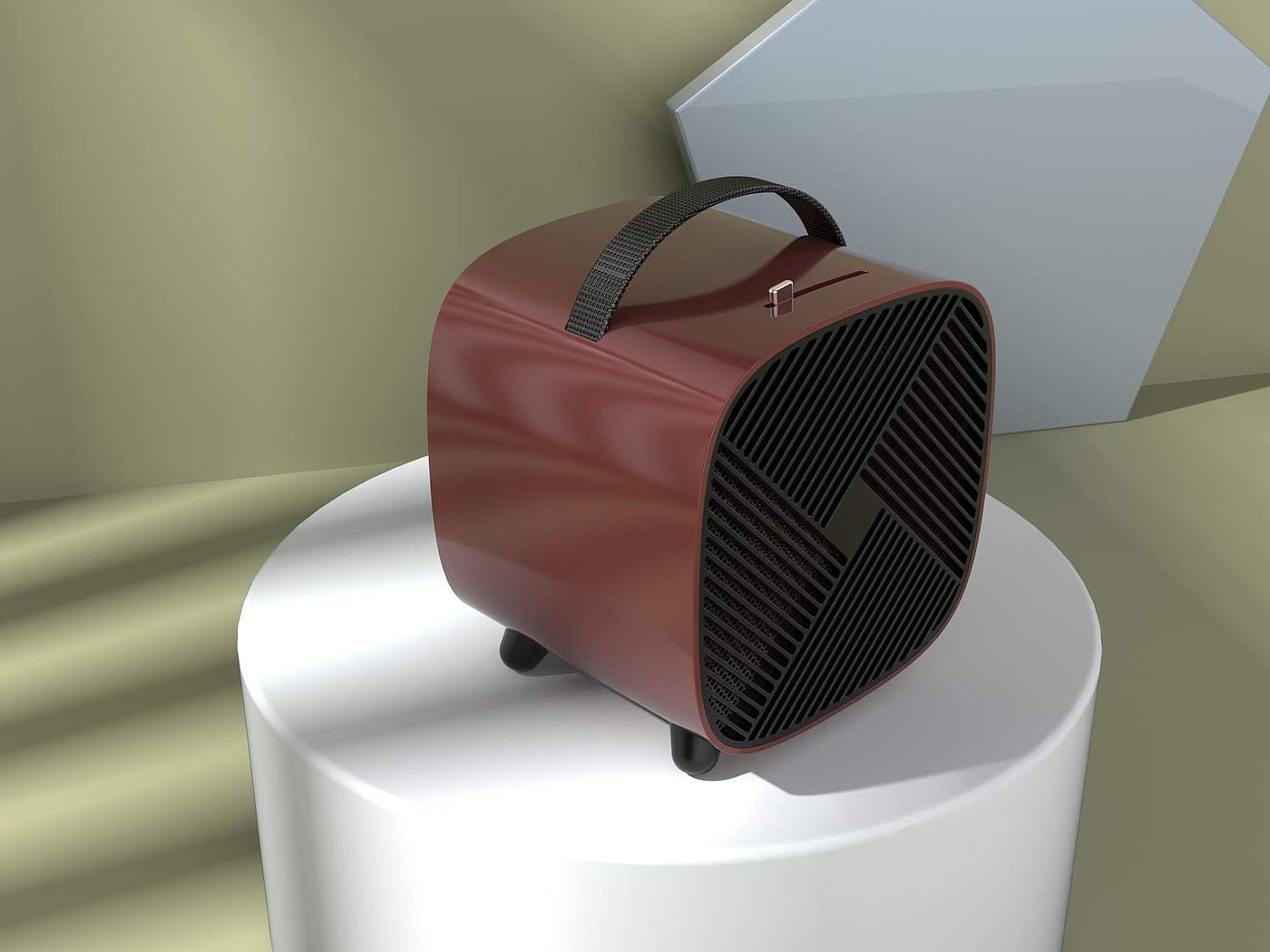 Air heater，desktop，Appearance design，household electrical appliances，