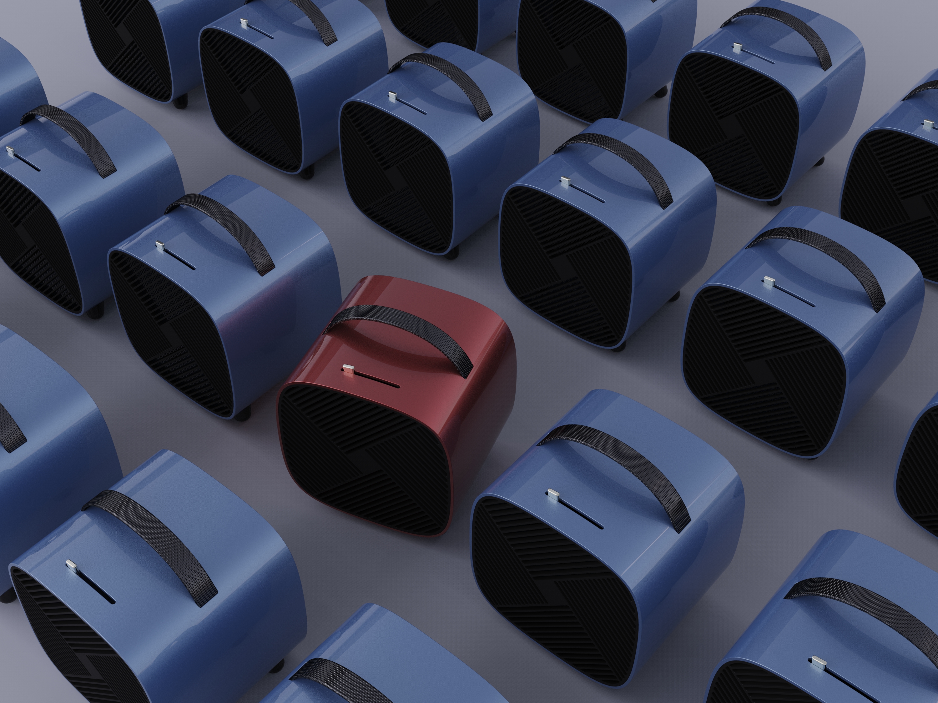 Air heater，desktop，Appearance design，household electrical appliances，