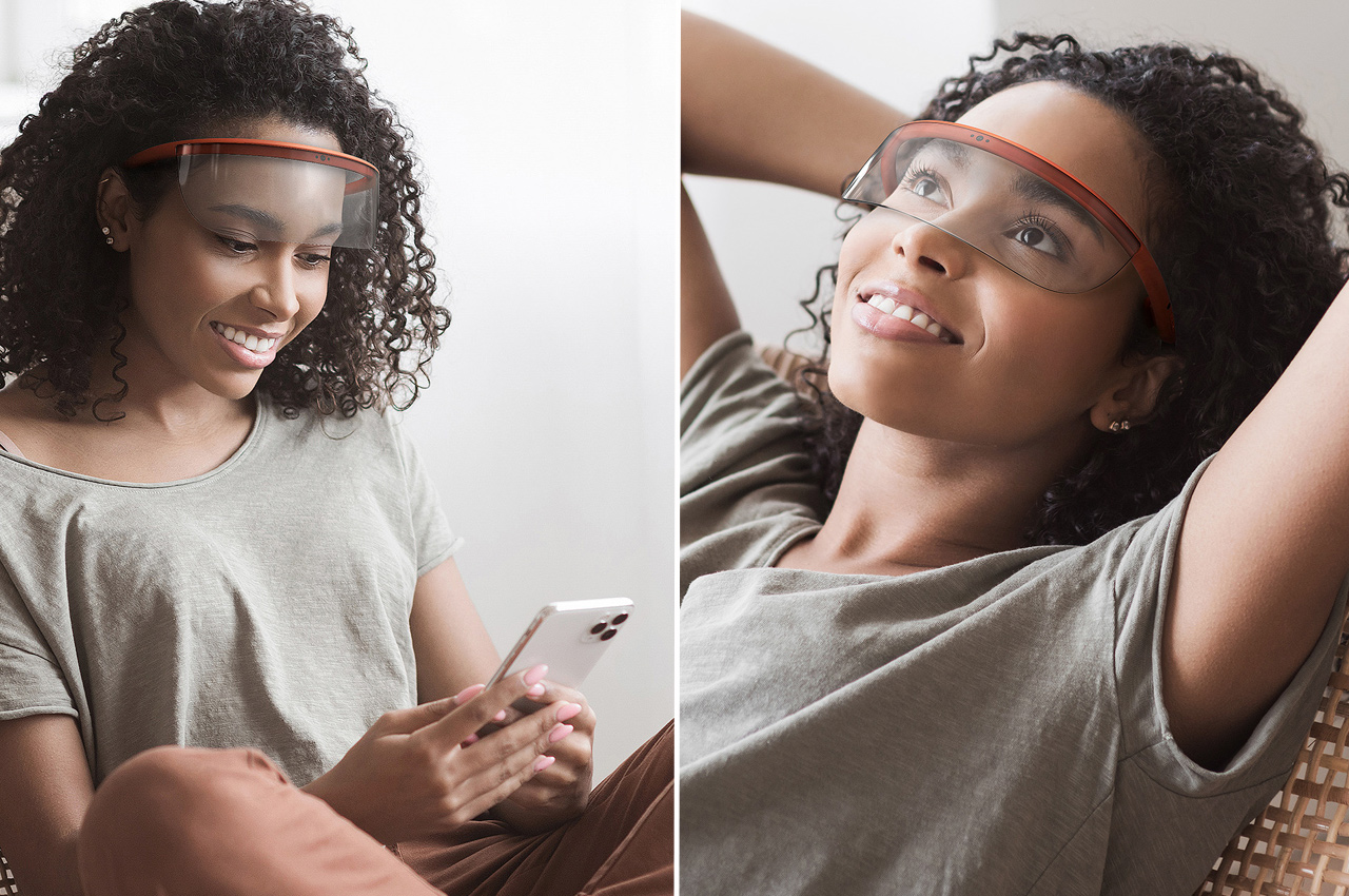 Smart glasses，Ergonomics，comfortable，AR WARP，