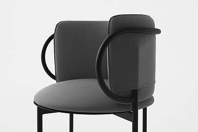 Clip Chair，夹椅，日本工作室Nendo，极简，磁性结构，可定制，