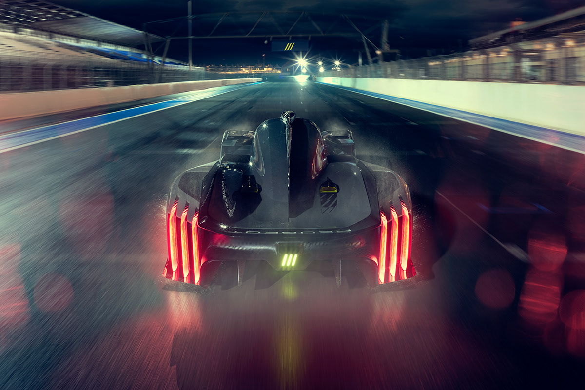 Peugeot 9X8 - REVEAL，Strong performance，Smooth lines，Technological innovation，