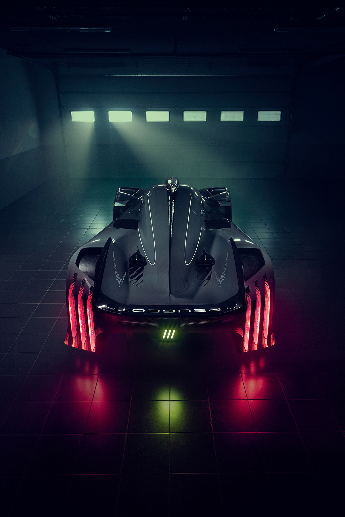 Peugeot 9X8 - REVEAL，Strong performance，Smooth lines，Technological innovation，