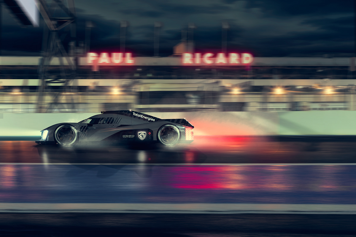 Peugeot 9X8 - REVEAL，Strong performance，Smooth lines，Technological innovation，