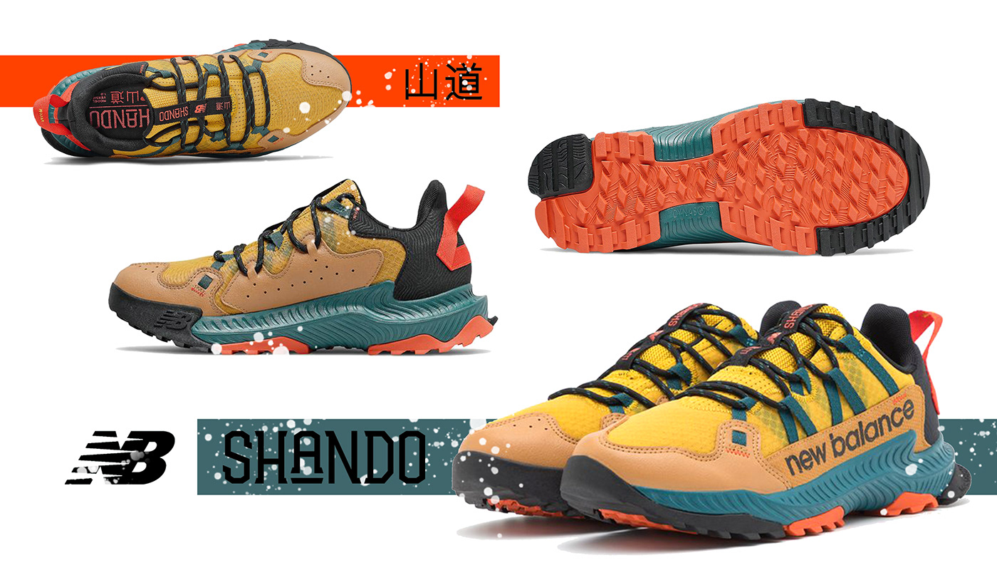 New Balance SHANDO，Mountain path，Urban Outdoor，color，Functional design，
