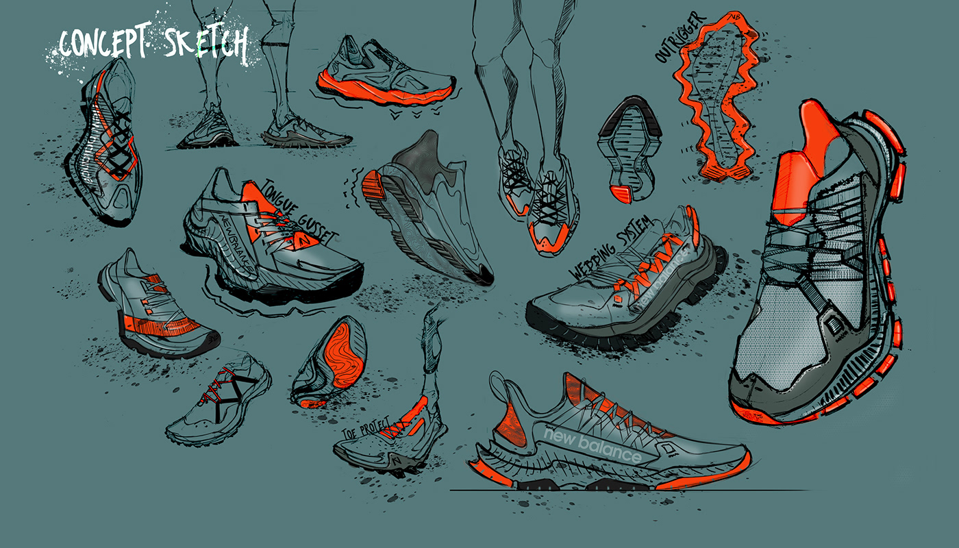 New Balance SHANDO，Mountain path，Urban Outdoor，color，Functional design，