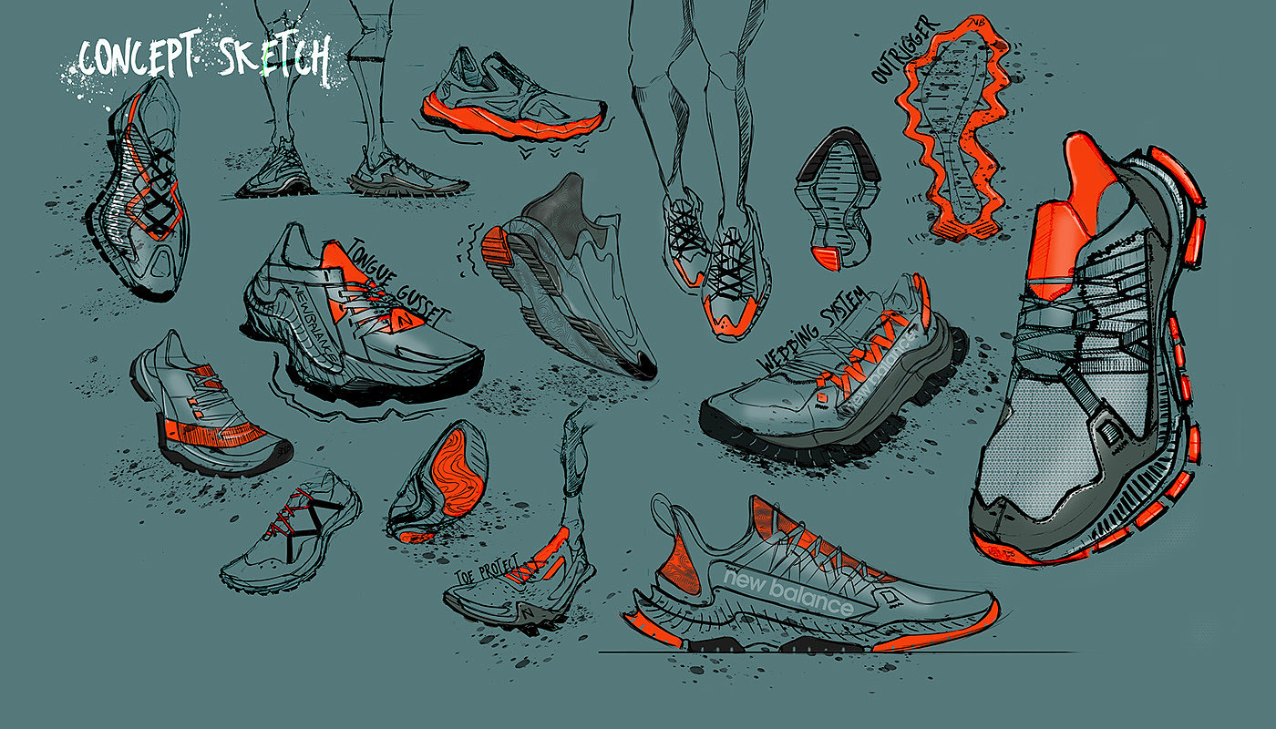 New Balance SHANDO，Mountain path，Urban Outdoor，color，Functional design，