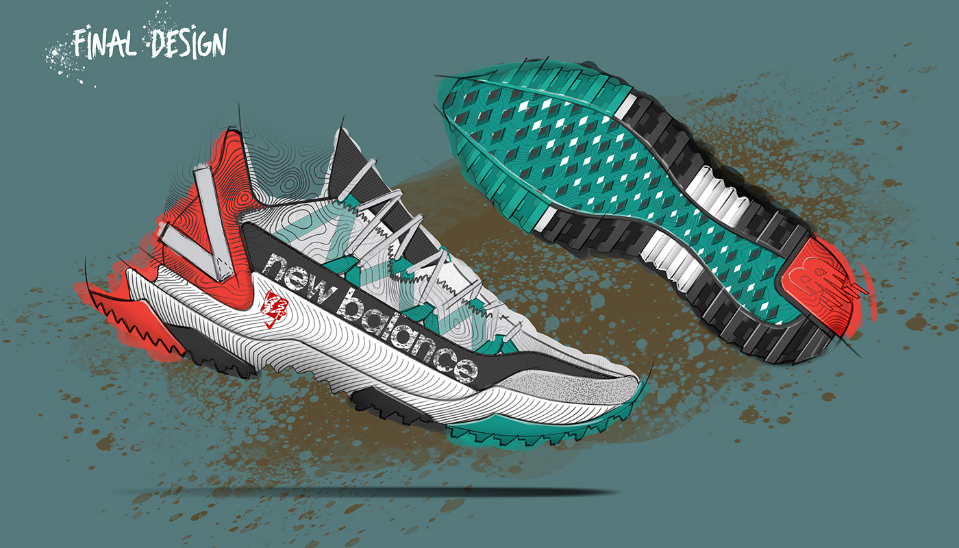 New Balance SHANDO，Mountain path，Urban Outdoor，color，Functional design，