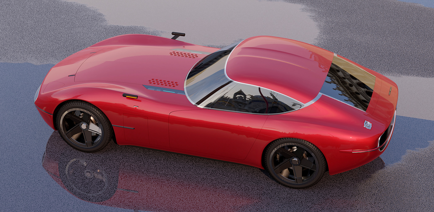 Toyota 2000 GT，Sports car，，Smooth lines，