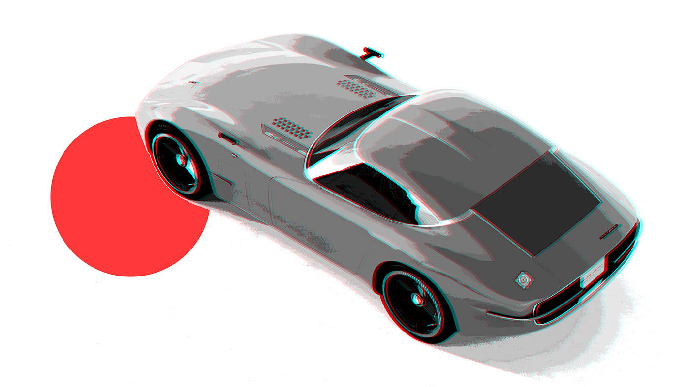 Toyota 2000 GT，Sports car，，Smooth lines，