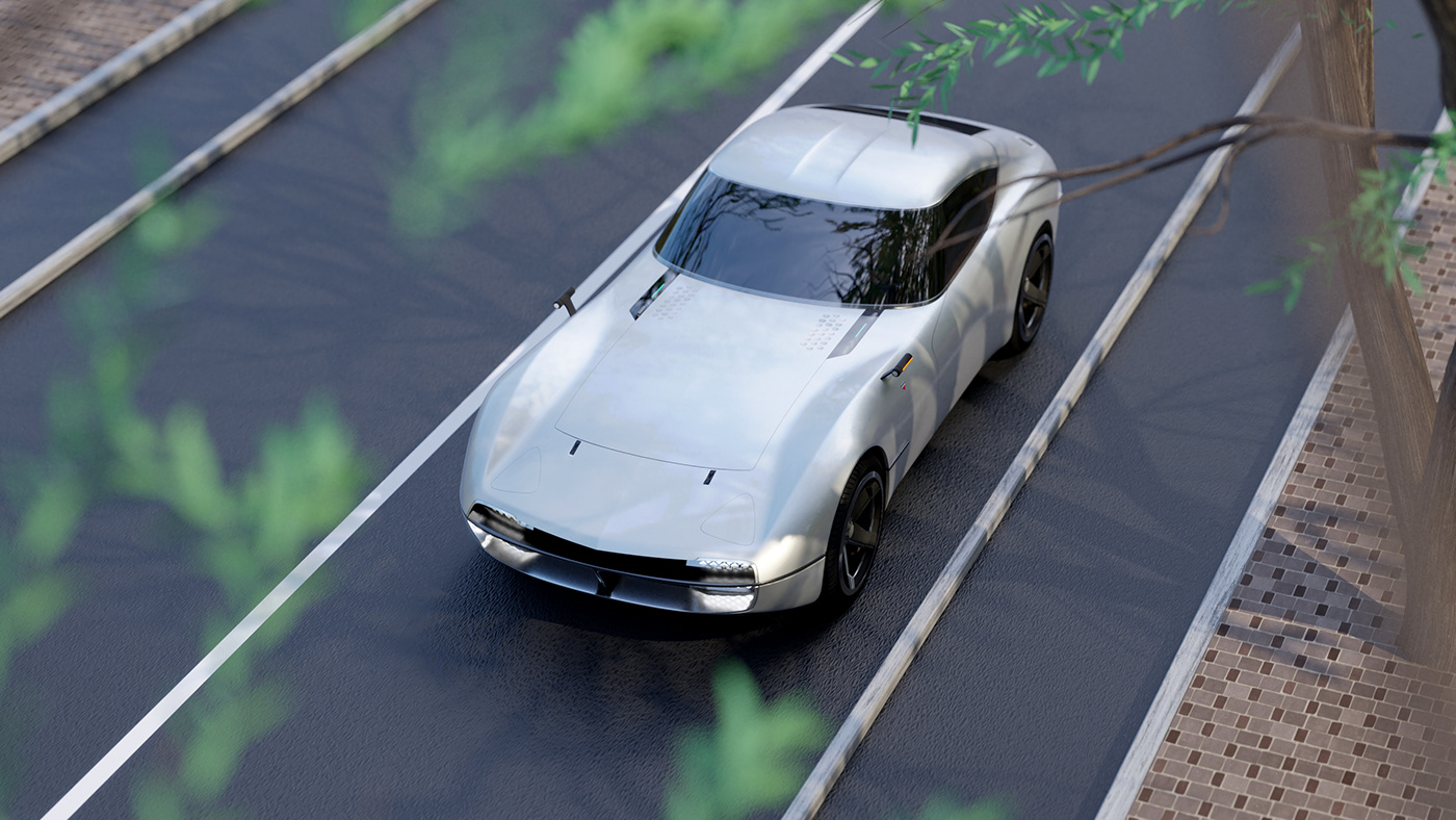 Toyota 2000 GT，Sports car，，Smooth lines，