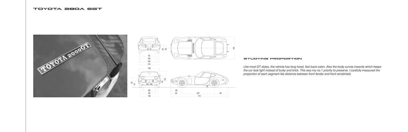 Toyota 2000 GT，Sports car，，Smooth lines，