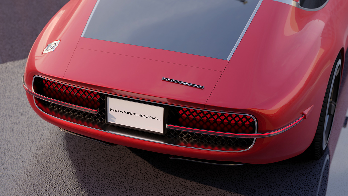 Toyota 2000 GT，Sports car，，Smooth lines，