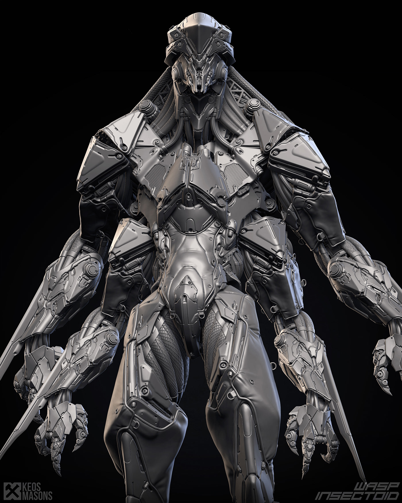 insect，Model，Render，