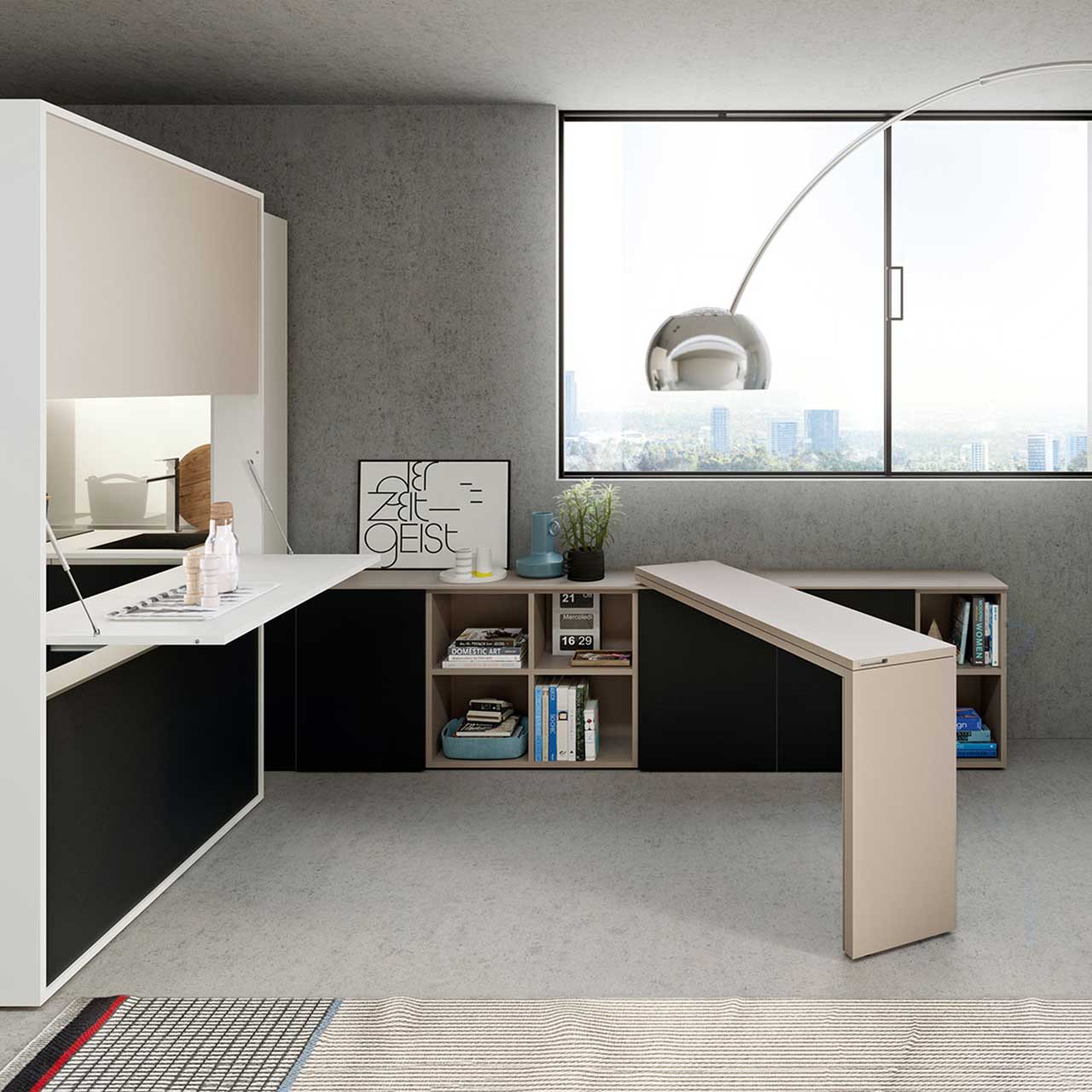 furniture，desk，table，