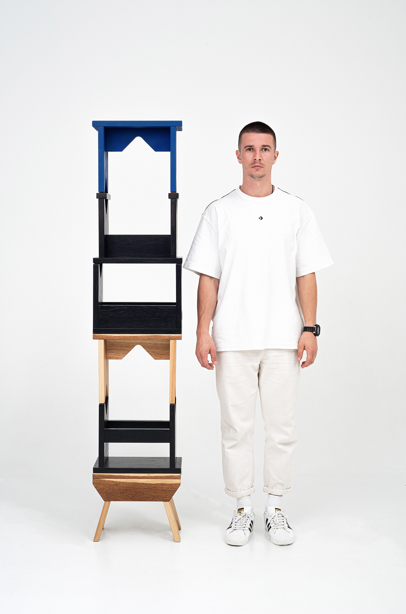 chair，stool，oak，