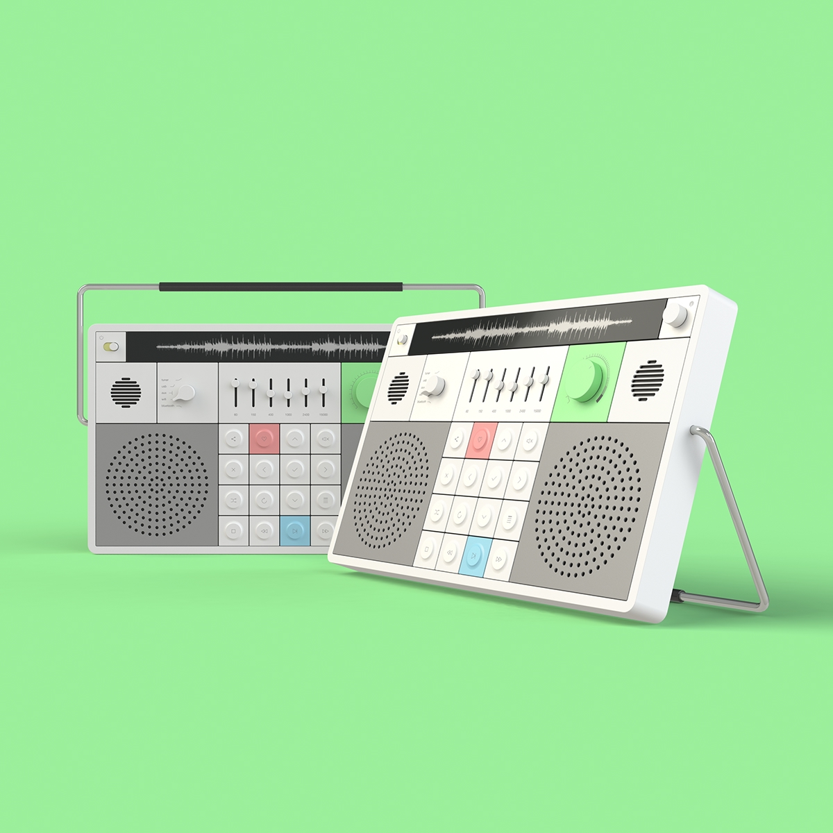 Design，product，colour，radio reception，sound recording，