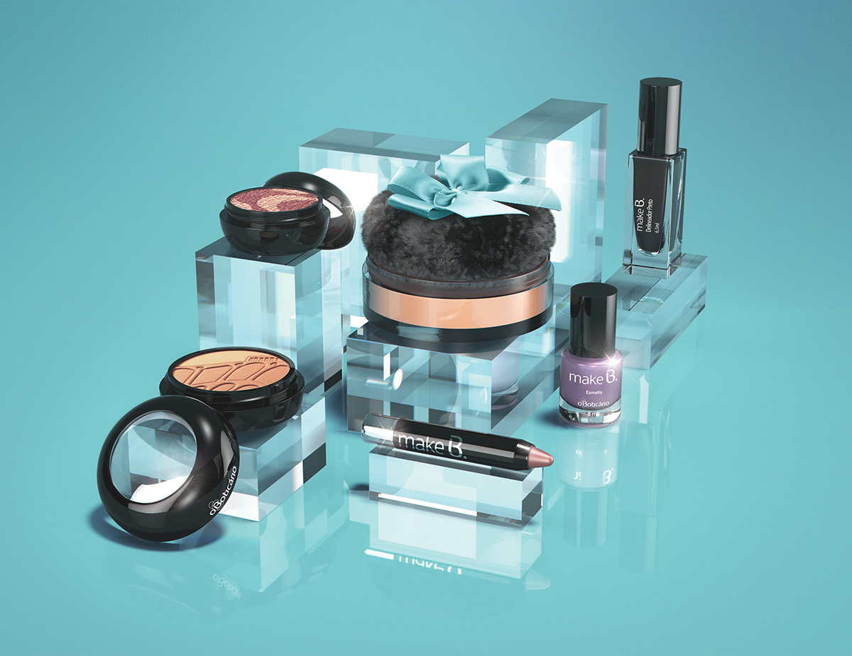 skin care products，Cosmetics，Lipstick，Model，Render，