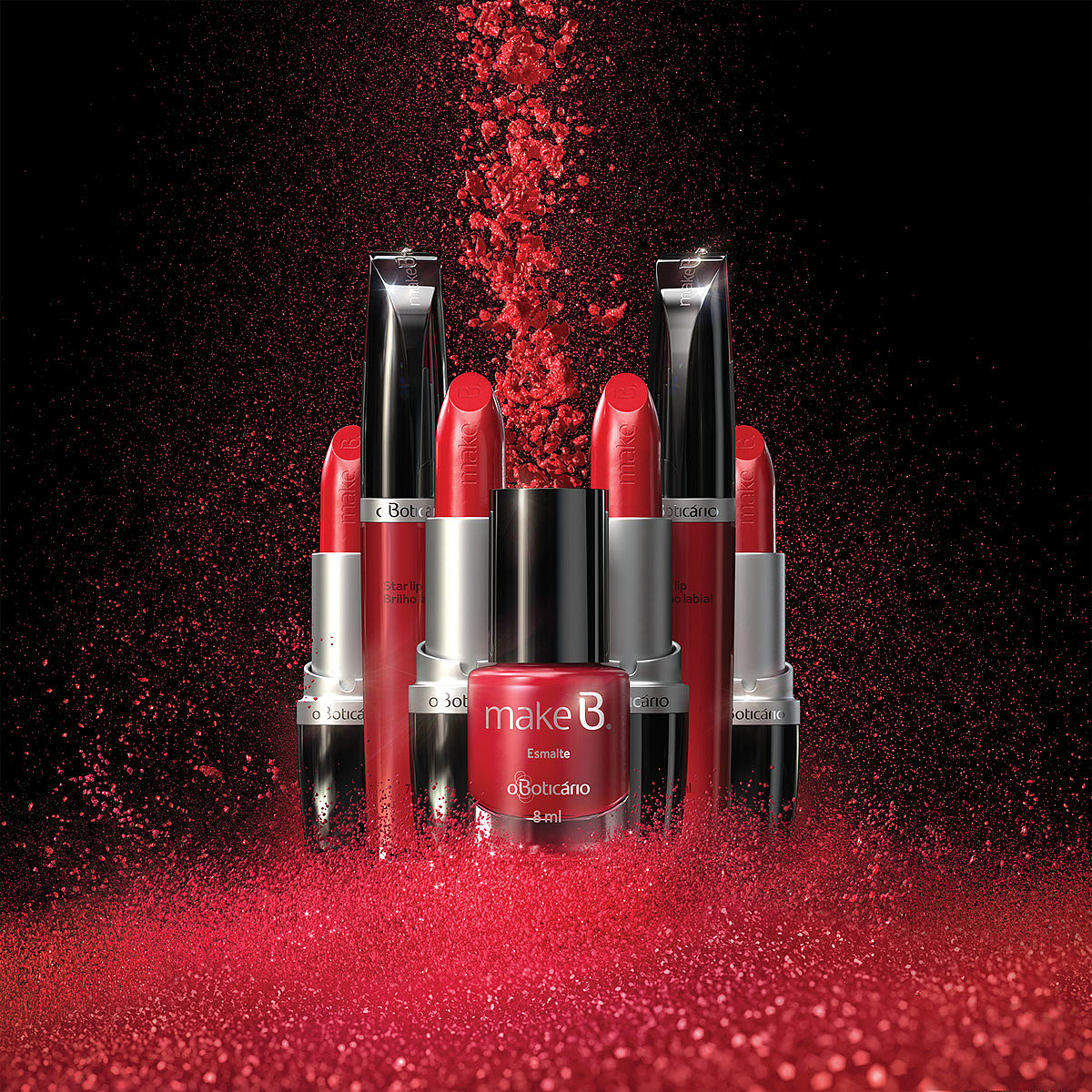 skin care products，Cosmetics，Lipstick，Model，Render，