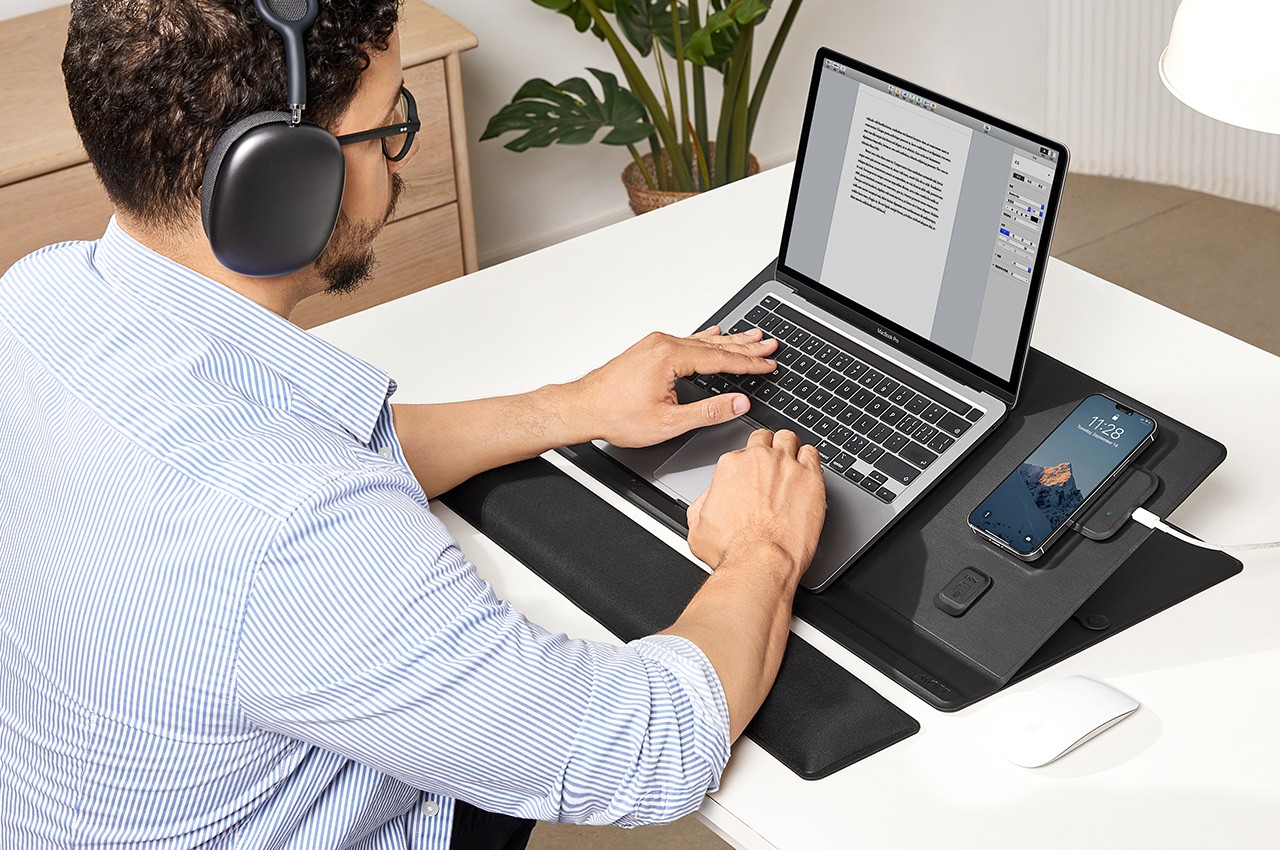 product design，MOFT，Intelligent table mat，