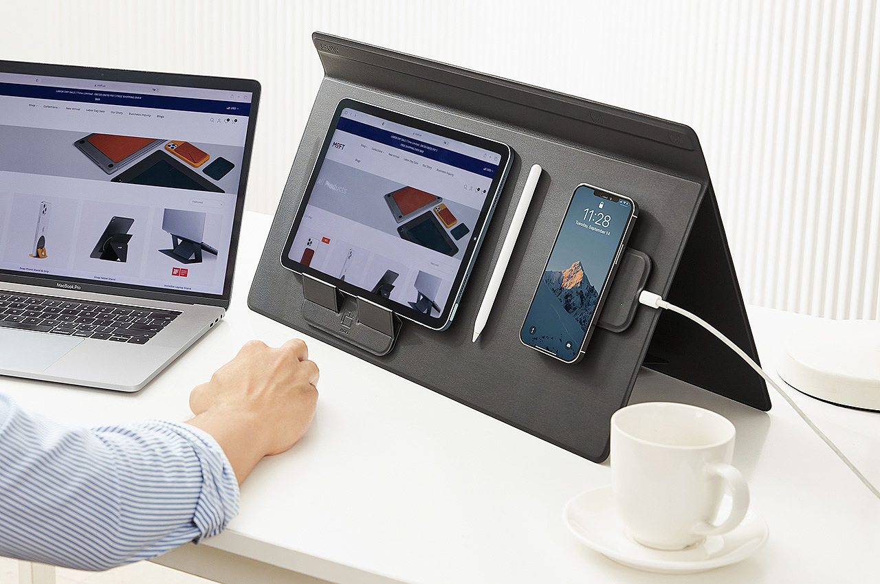 product design，MOFT，Intelligent table mat，