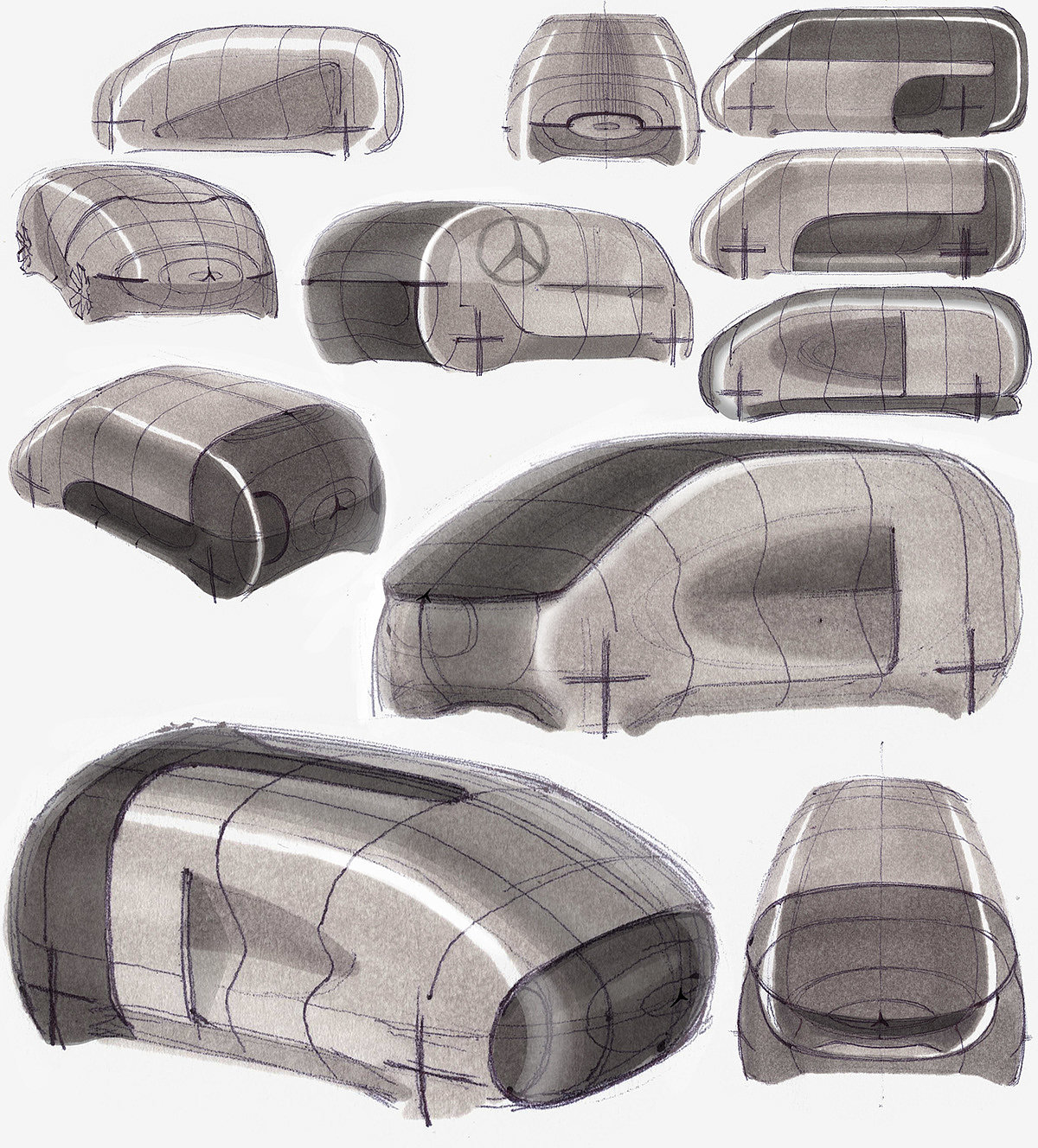 Sketch book，automobile，product design，