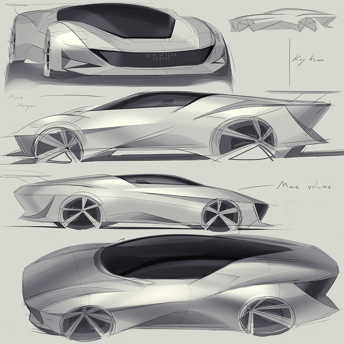 Sketch book，automobile，product design，