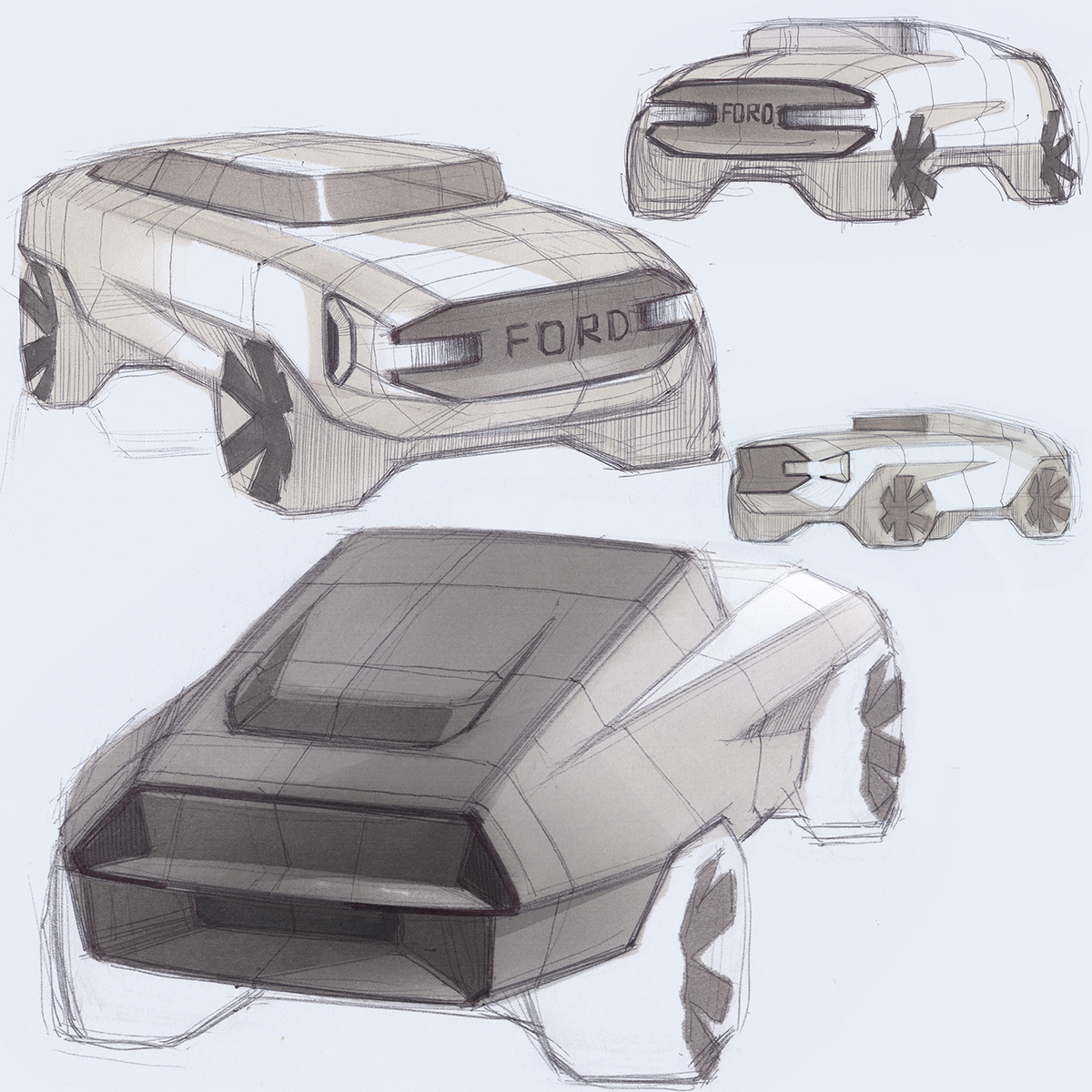 Sketch book，automobile，product design，