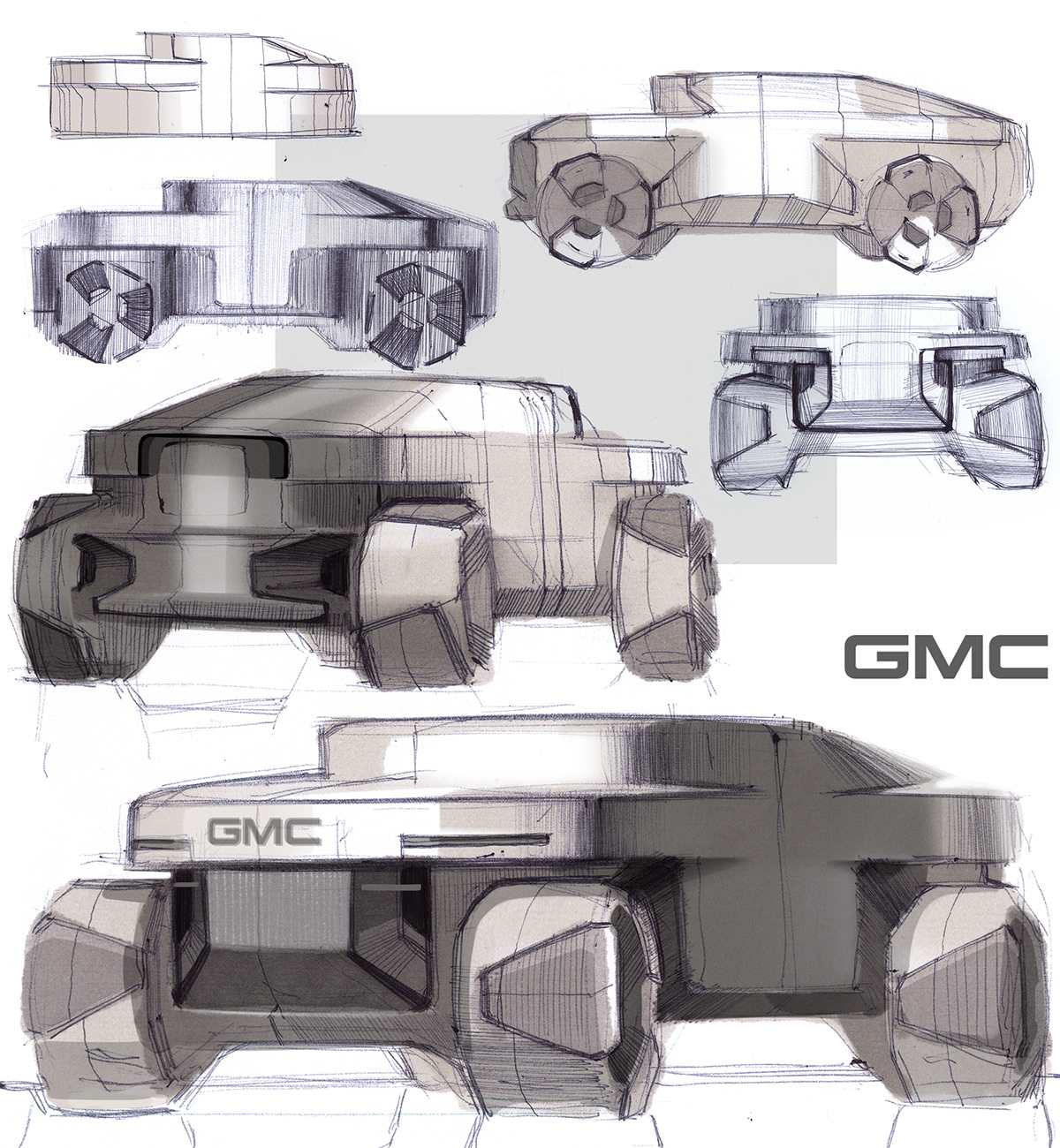Sketch book，automobile，product design，