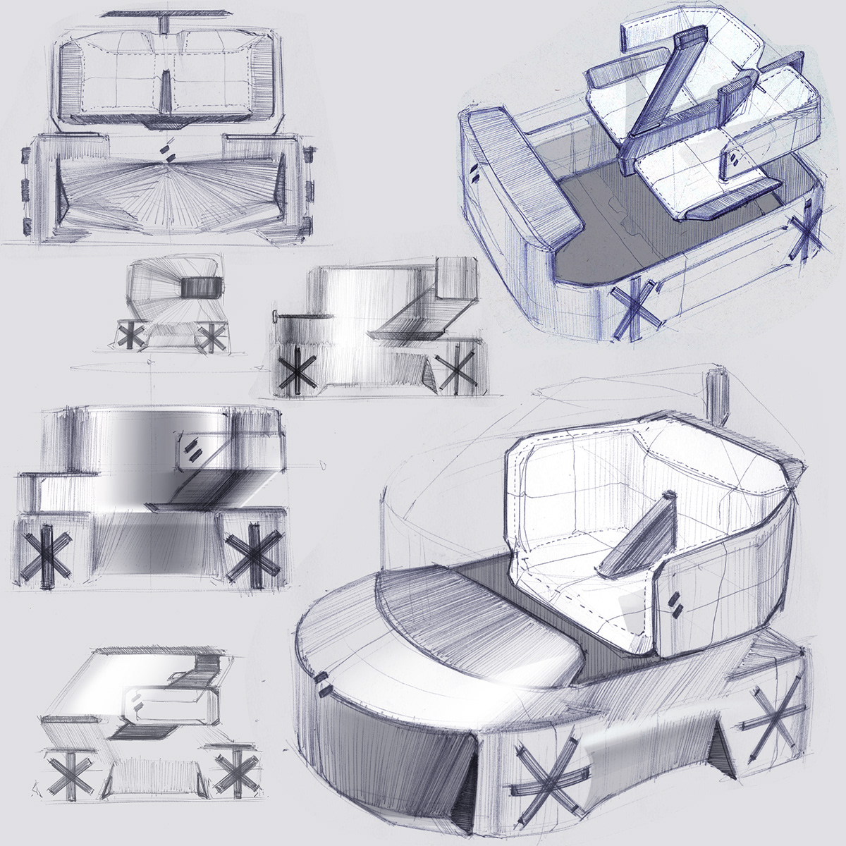 Sketch book，automobile，product design，