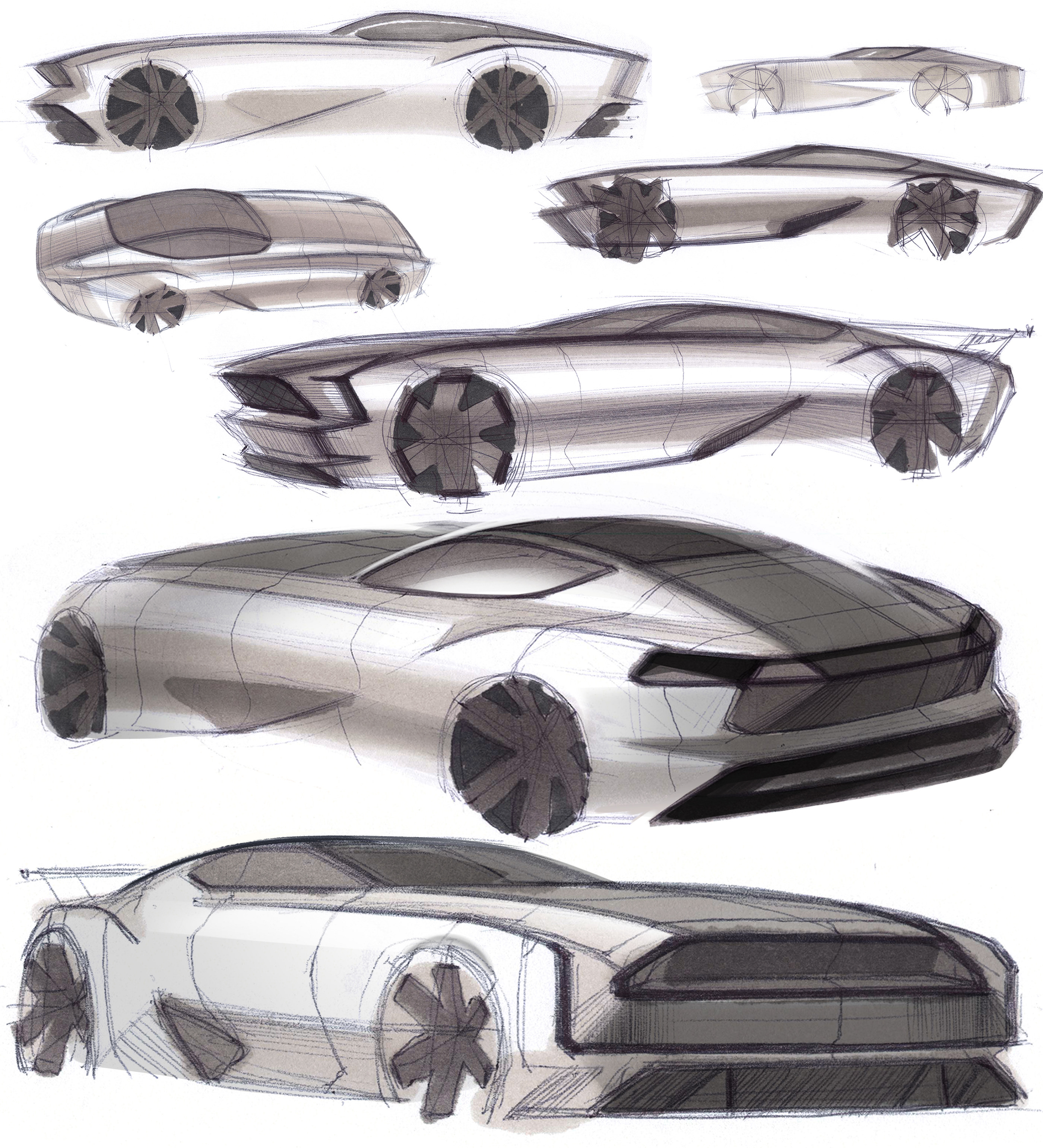 Sketch book，automobile，product design，