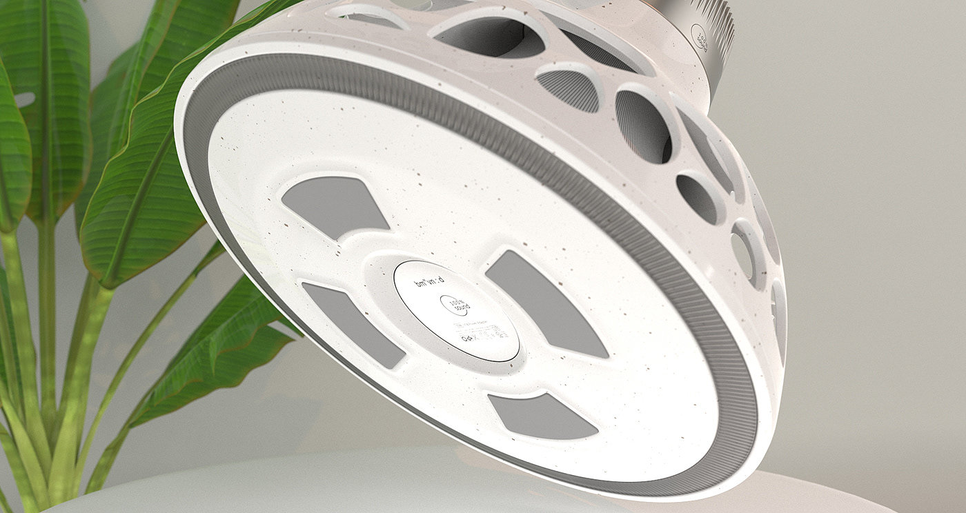 product design，speaker，Voronoi，Recycled materials，