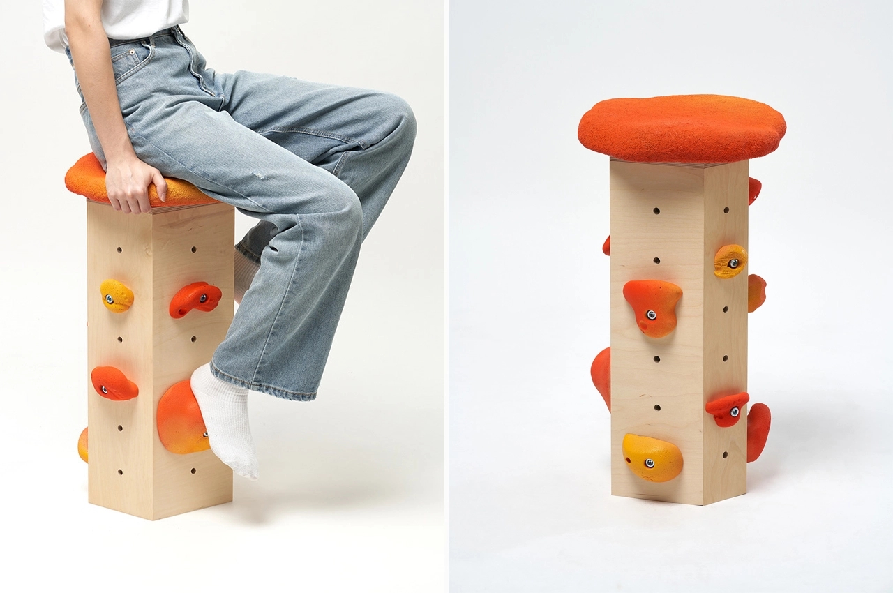 product design，Bar stool，12 Steps，