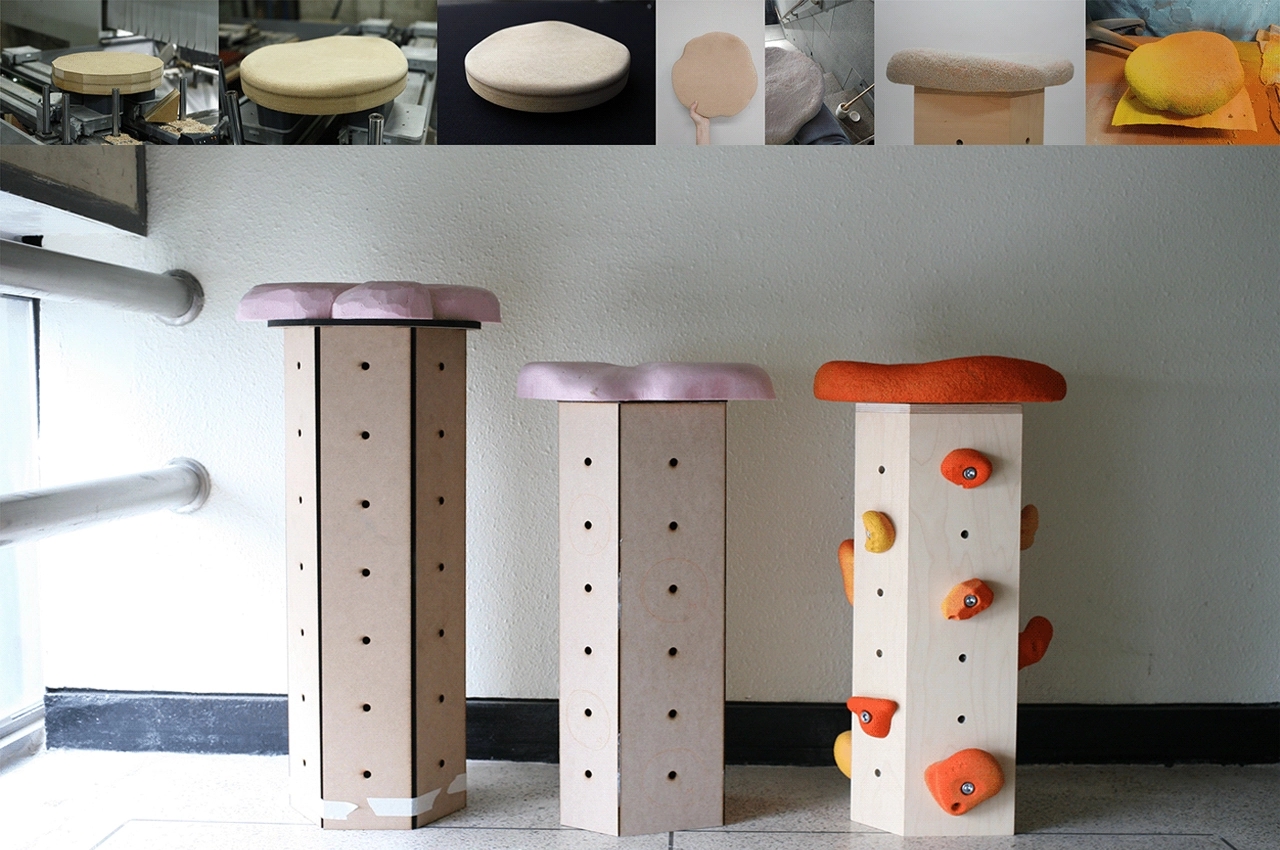 product design，Bar stool，12 Steps，