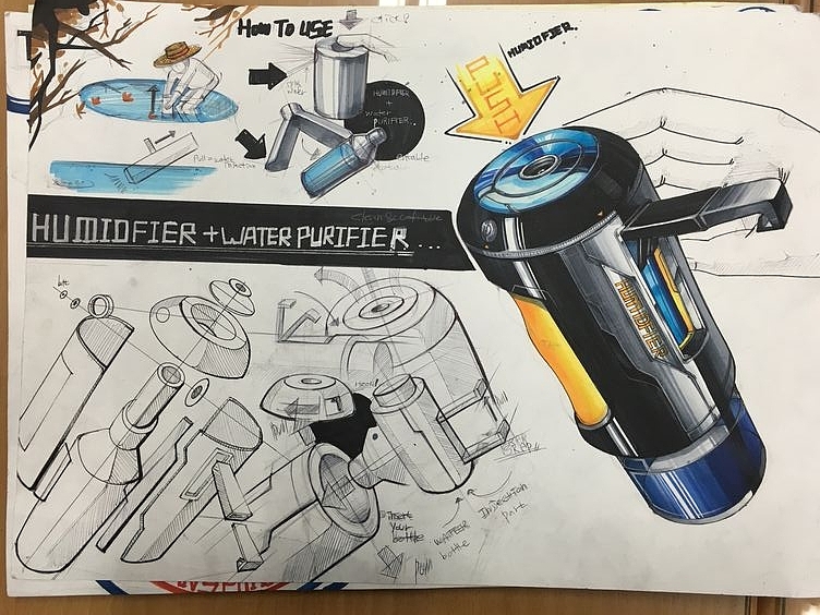 marker pen，basic skill，designer，
