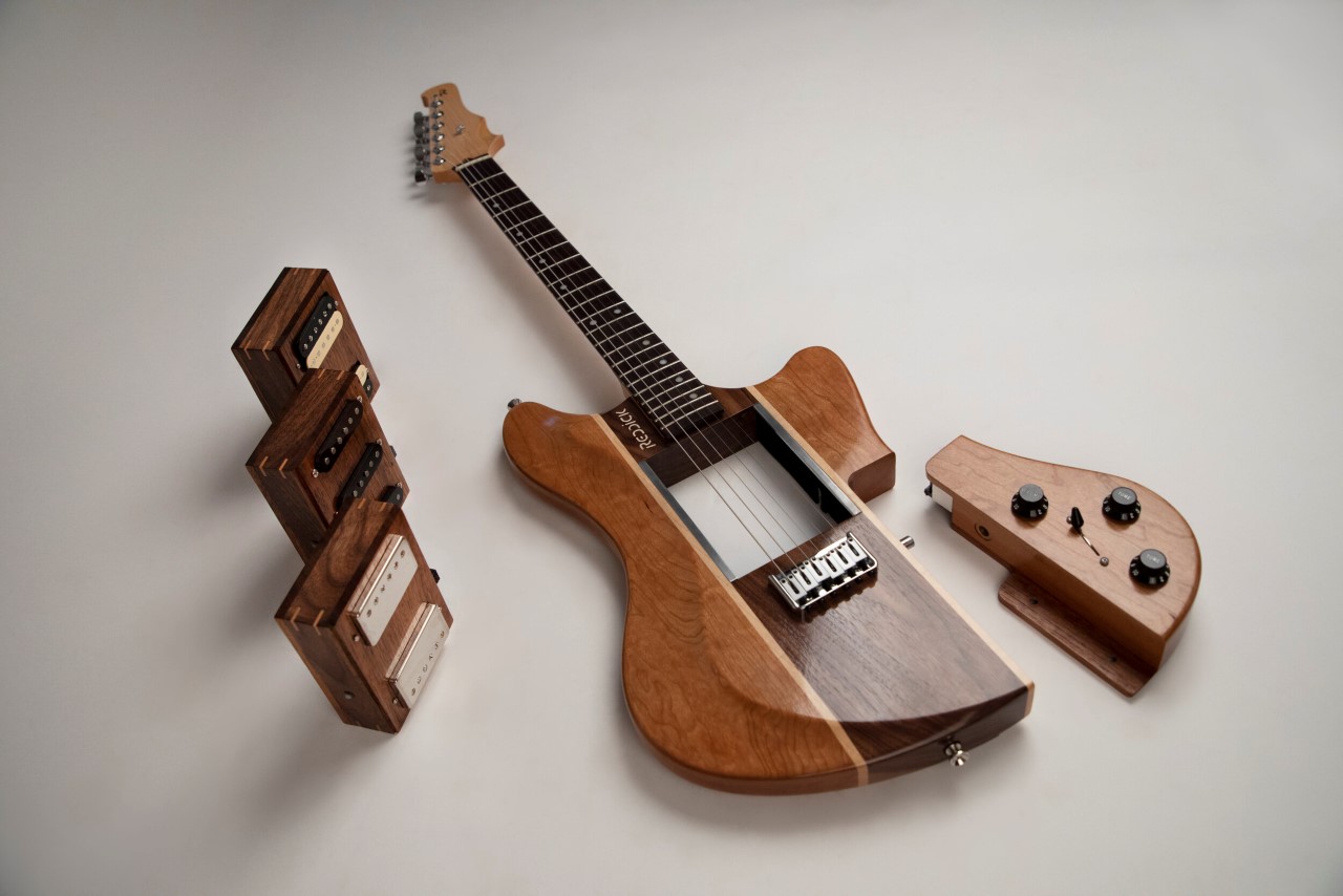 Modular electric guitar，Reddick Guitars，Pickup module，customized，Handmade，