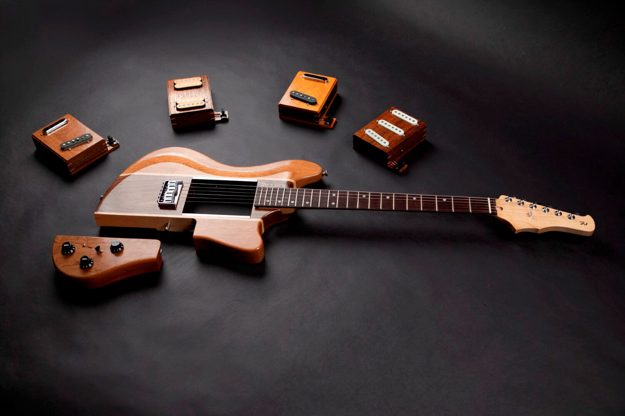 Modular electric guitar，Reddick Guitars，Pickup module，customized，Handmade，