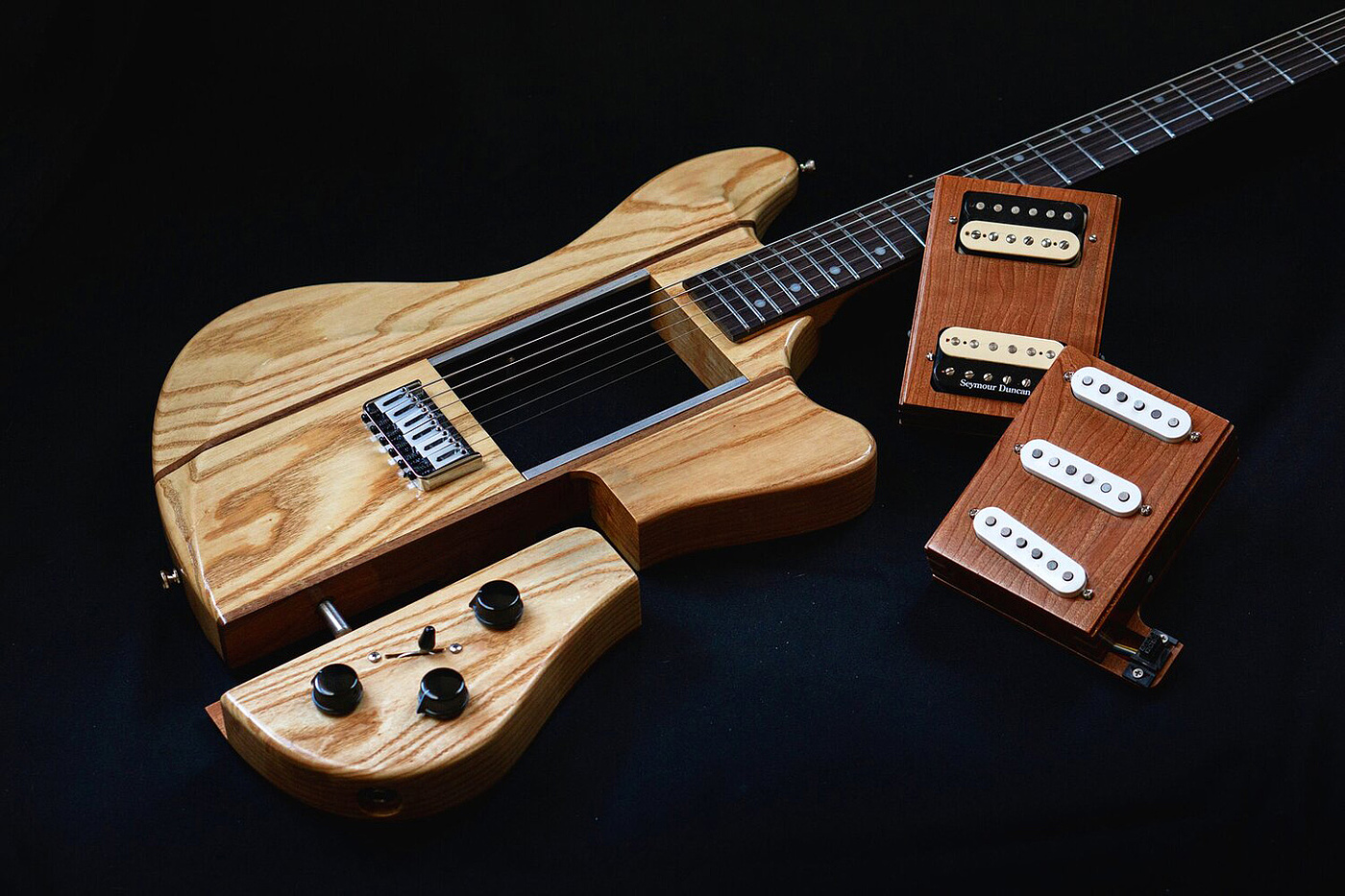 模块化电吉他，Reddick Guitars，拾音器模块，定制，手工制作，