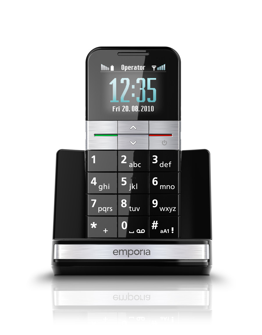 aged，Large font，mobile phone，Austria，2011if Award，