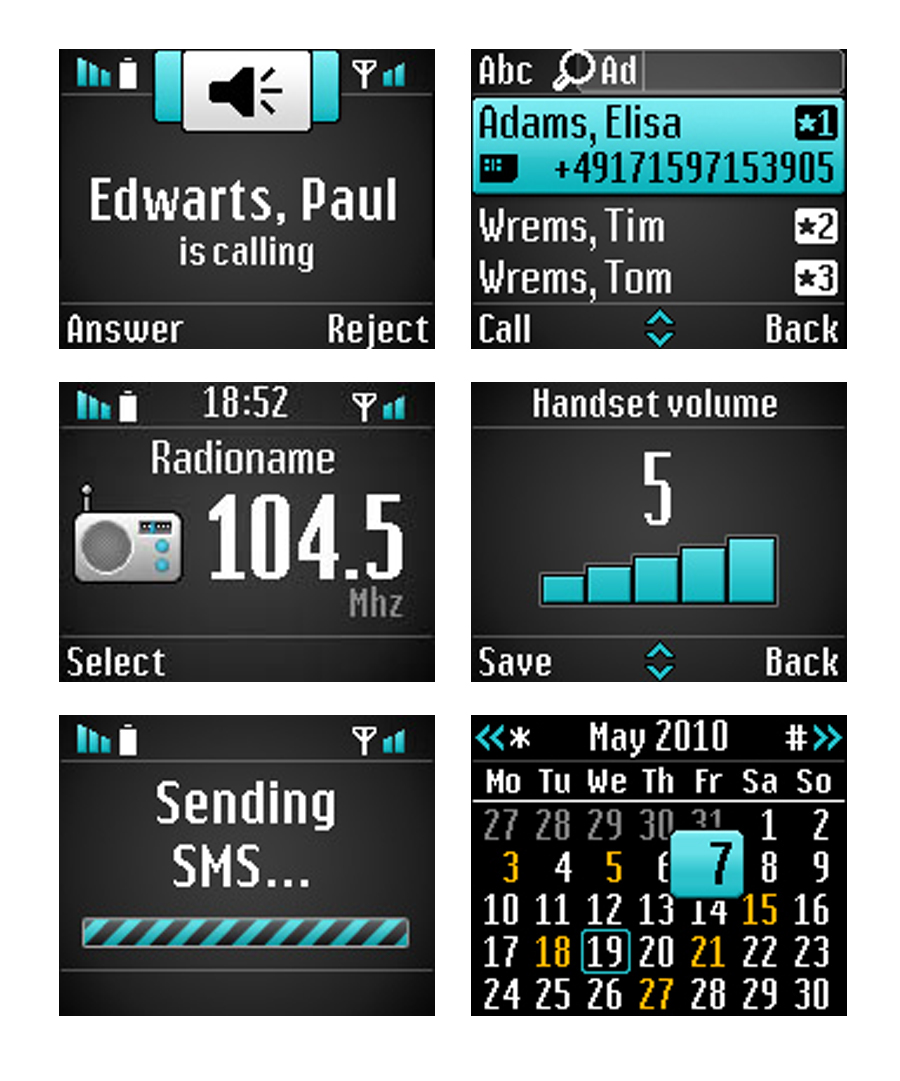 aged，Large font，mobile phone，Austria，2011if Award，