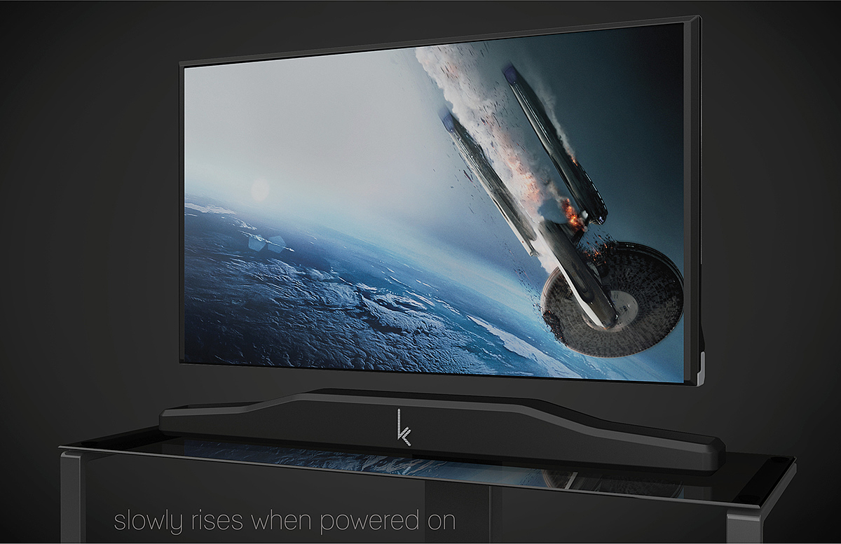 television，future，concept，black，