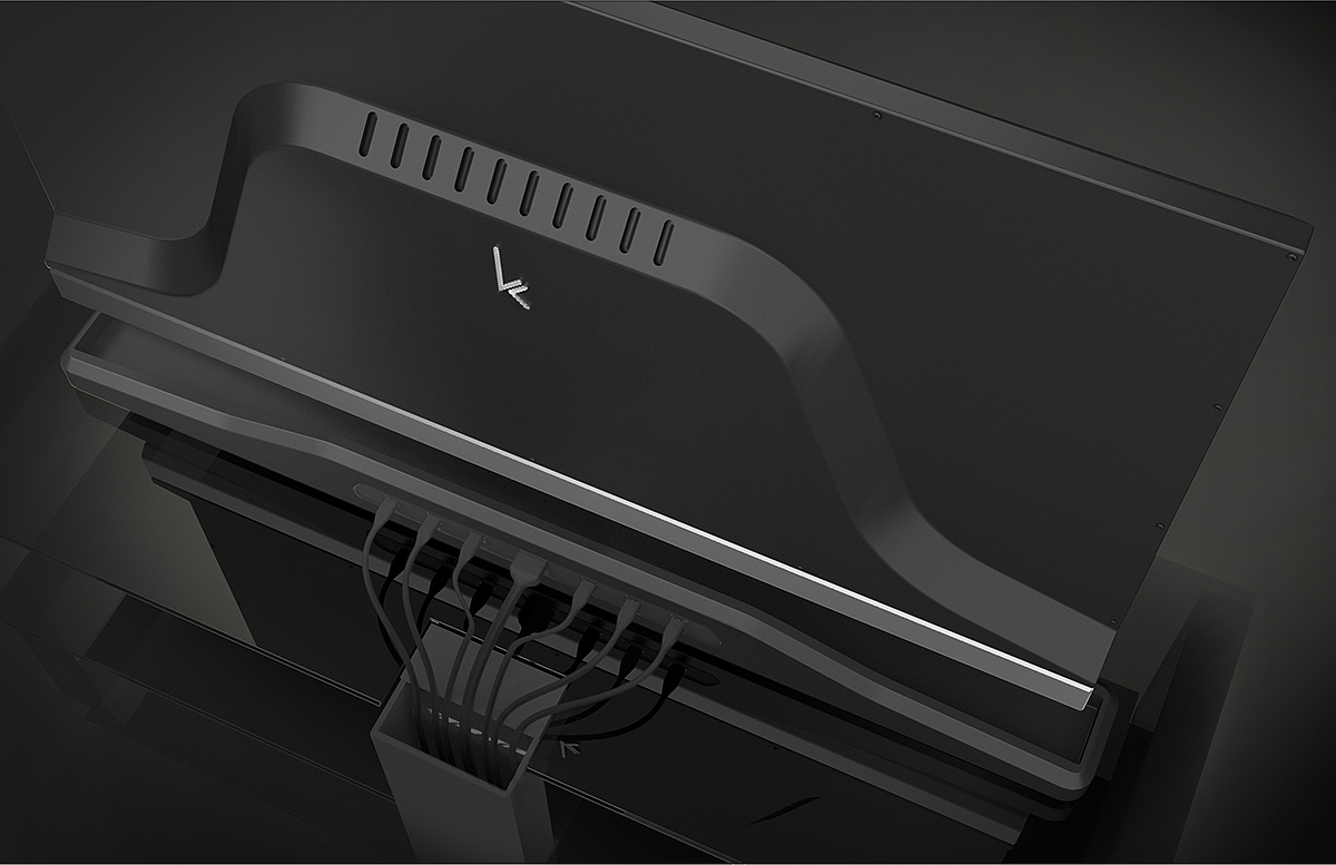 television，future，concept，black，