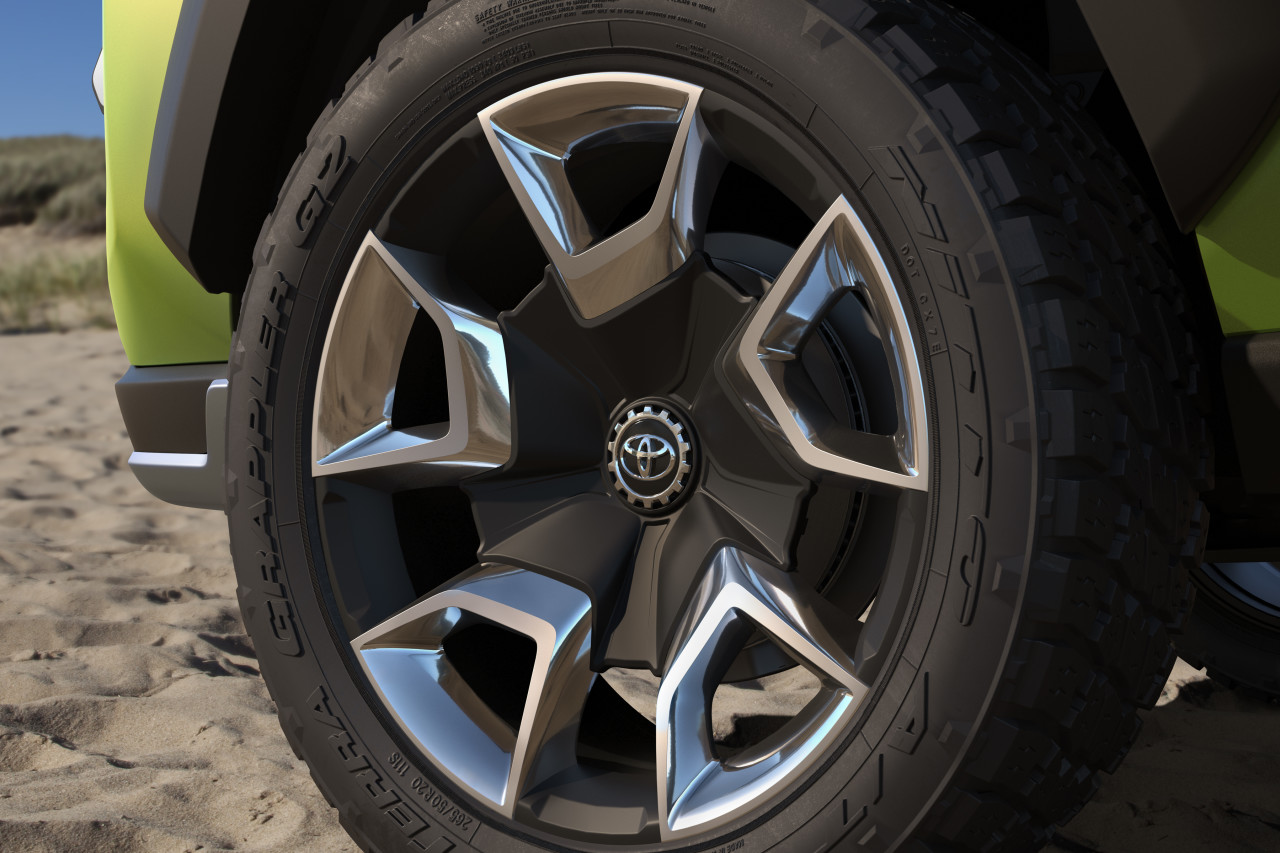 automobile，Toyota，green，yellow，2017 Los Angeles Auto Show，