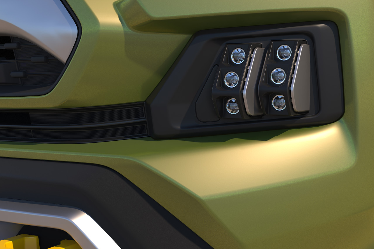 automobile，Toyota，green，yellow，2017 Los Angeles Auto Show，