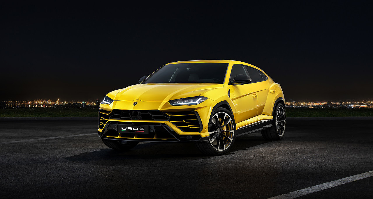 Yellow blue black，Sports car，Manage，Lamborghini，