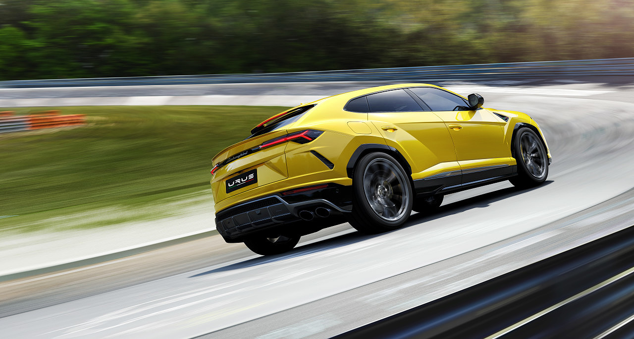 Yellow blue black，Sports car，Manage，Lamborghini，