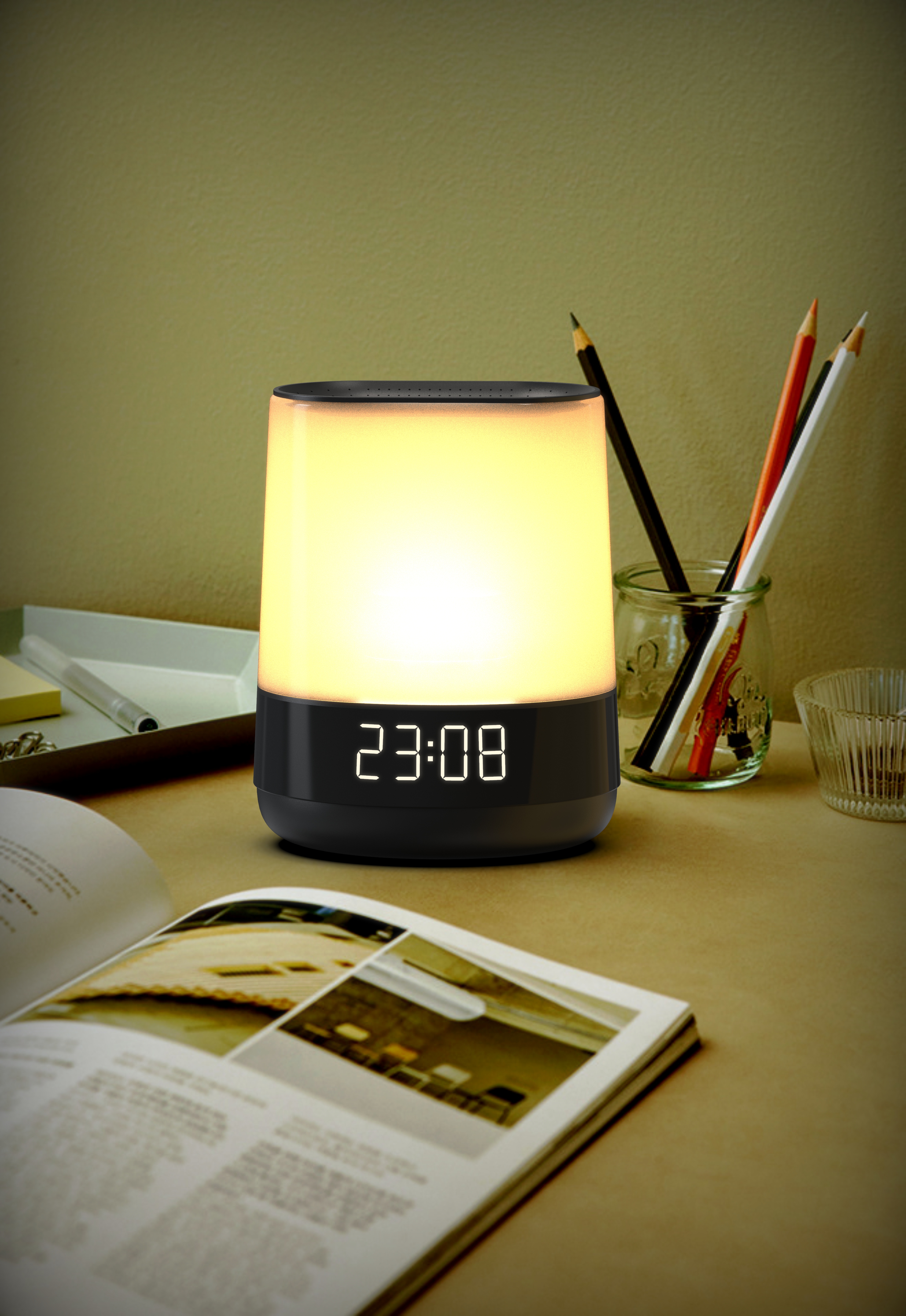 Speaker lamp，