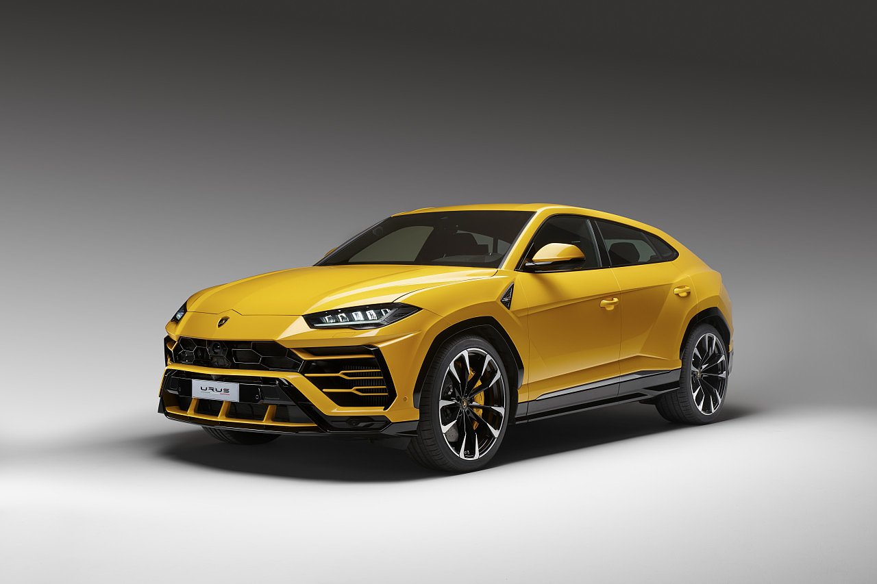 Yellow blue black，Sports car，Manage，Lamborghini，