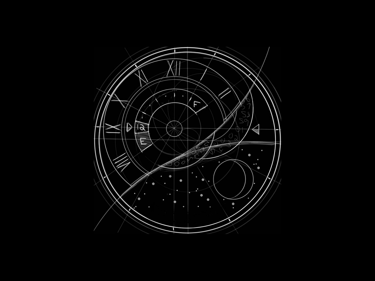 day，night，Illusion，CGI rendering，Wrist watch，fantasy，