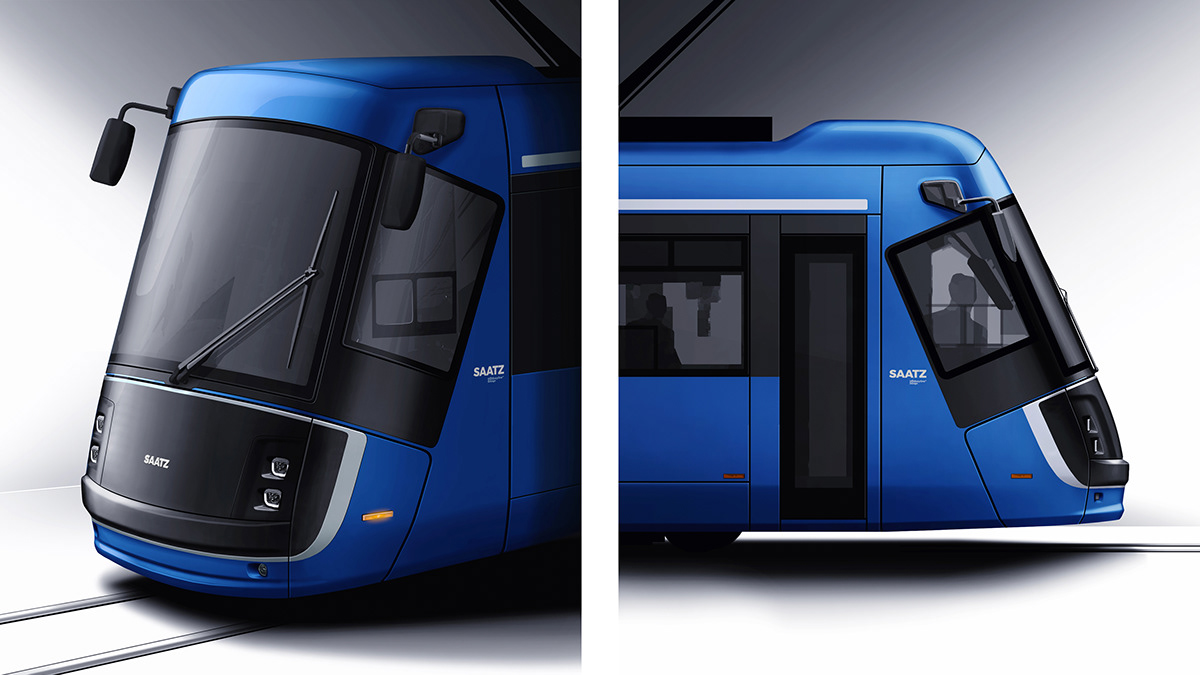 Automobile design，tram，traffic，