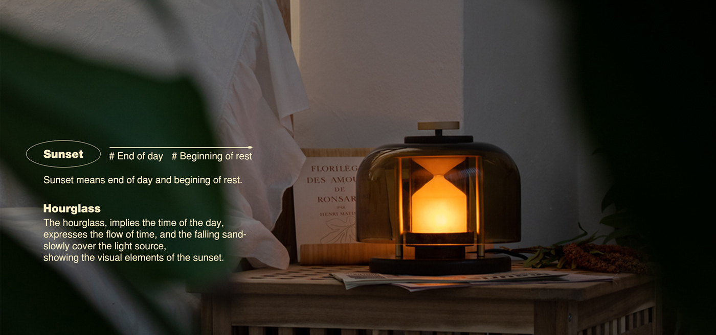 lamps and lanterns，Lighting tools，Sunset light nick，furniture，